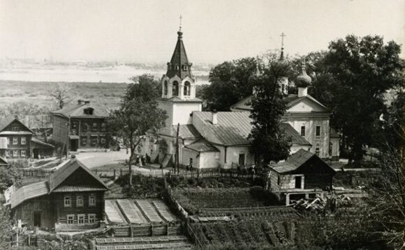 Спасо-Преображенская Печерская церковь. Фото 1960-х гг.